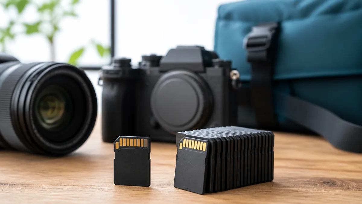 ファイルサイズと保存枚数|64GB SDカードで何枚撮れるかの解説画像