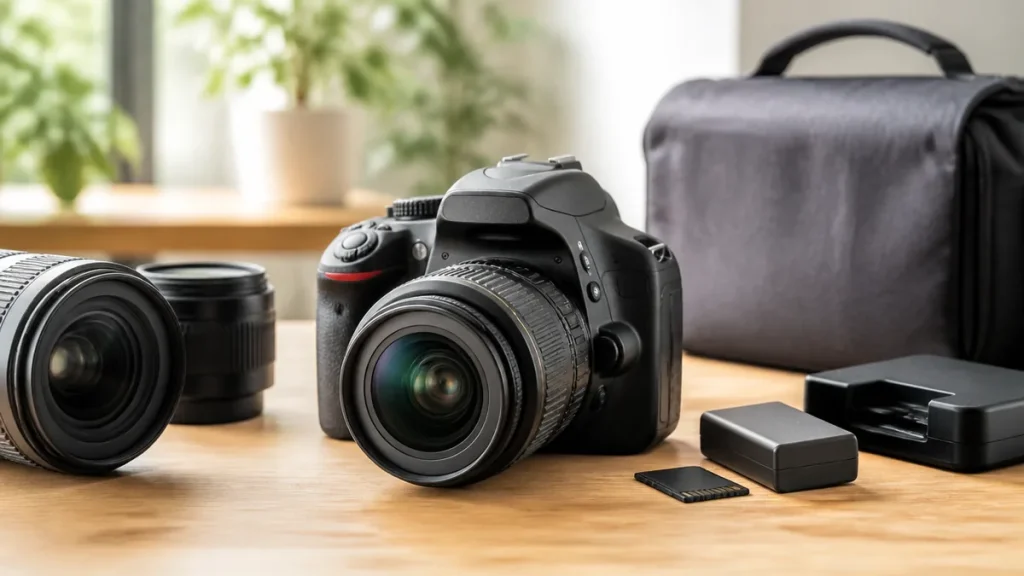 Nikon D3300は中古2万円台で始める一眼レフ入門機｜スペック・後継機比較と選び方のアイキャッチ画像