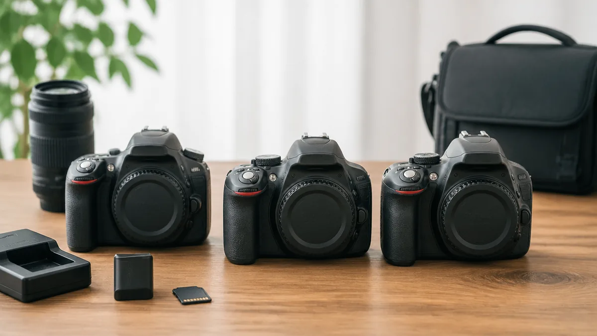 D3400・D3500と何が違う?後継機との差を数値で比較の解説画像