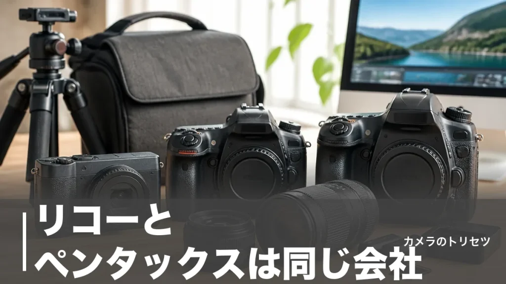 リコーとペンタックスは同じ会社｜GRと一眼レフ6機種を10万円台から徹底比較のアイキャッチ画像