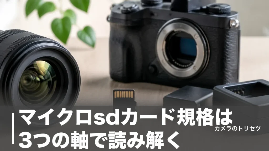 マイクロsdカード規格は3つの軸で読み解く｜容量・速度・A2をラベルで判断する完全ガイドのアイキャッチ画像