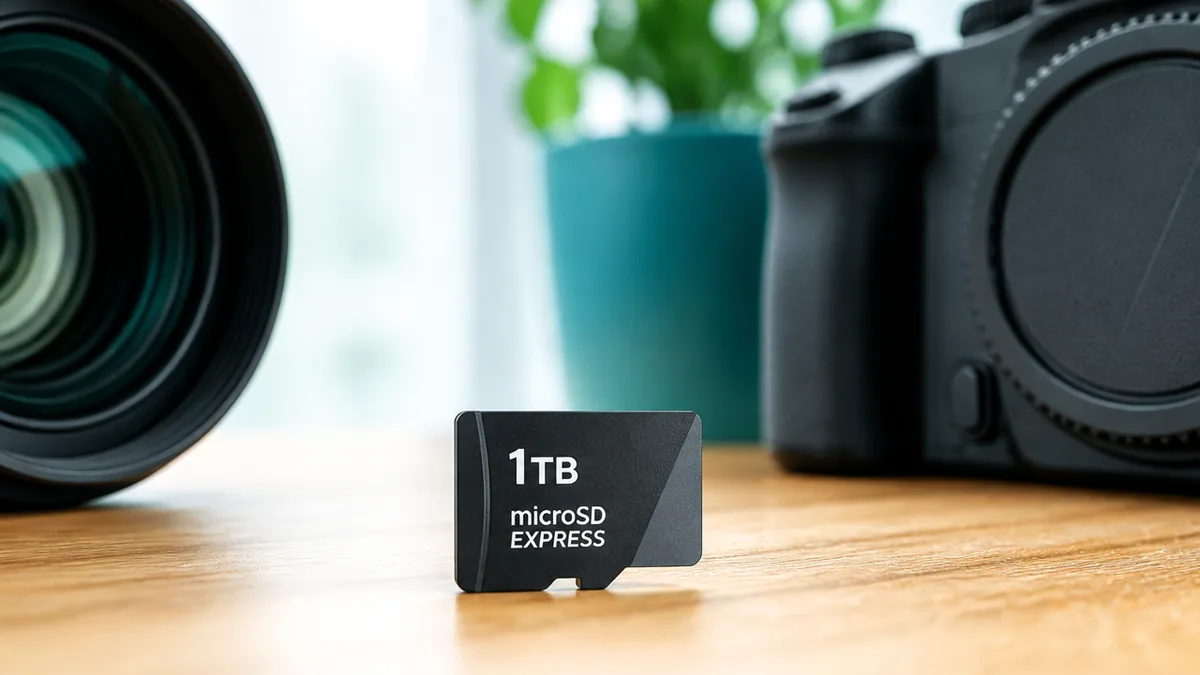 microSD Express 1TBとは？普通のmicroSDと何が違うのかの解説画像
