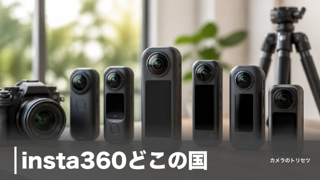 insta360どこの国？世界シェア67%を握る中国・深圳企業の実態と現行6機種比較のアイキャッチ画像