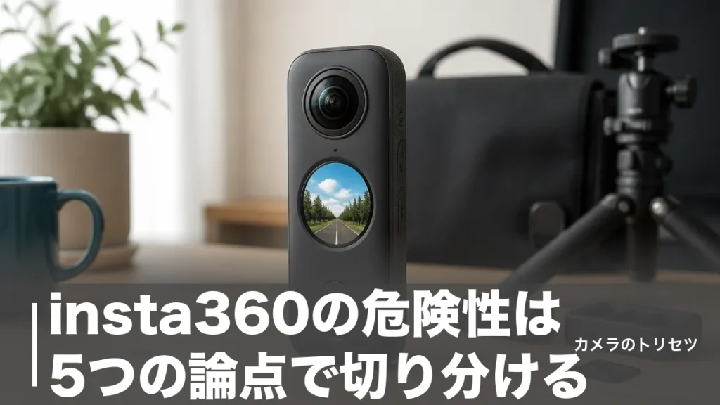 insta360の危険性は5つの論点で切り分ける｜中国製カメラのリスクと安全な設定のアイキャッチ画像