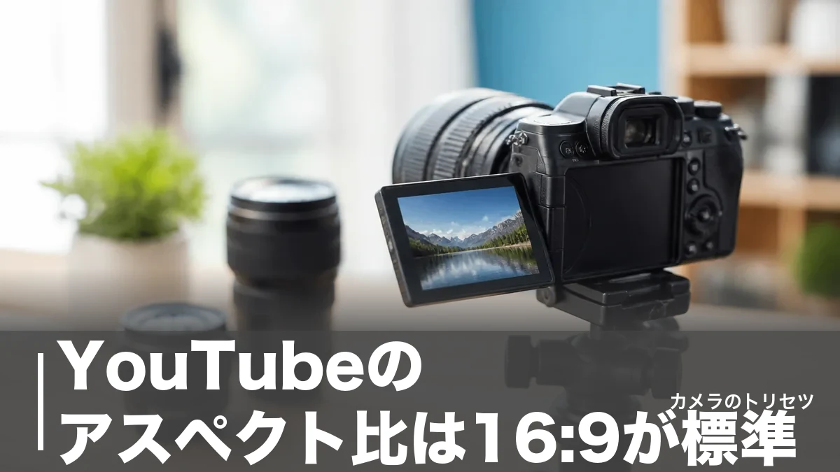 YouTubeのアスペクト比は16:9が標準｜ショート9:16との使い分けを数値で完全解説のアイキャッチ画像