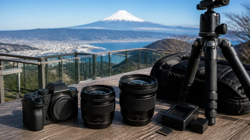 日本平夢テラスは1周200mの回廊が撮影の主役｜富士山と夜景を撮る時間帯の正解のアイキャッチ画像