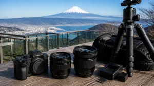 日本平夢テラスは1周200mの回廊が撮影の主役｜富士山と夜景を撮る時間帯の正解のアイキャッチ画像