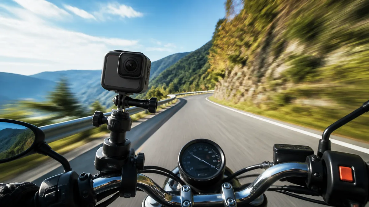 バイクに載せると走りの記録はここまで変わる｜スマホ撮影との決定的な差の解説画像