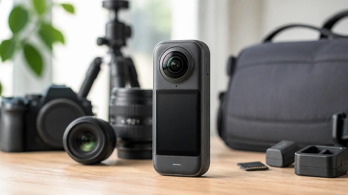 360度カメラの現行3機種を数値で比較｜X5・X4 Air・X4の解説画像