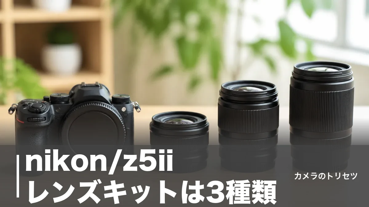 nikon/z5ii レンズキットは3種類｜重さと価格で選ぶ正解の1本【2026年版】のアイキャッチ画像
