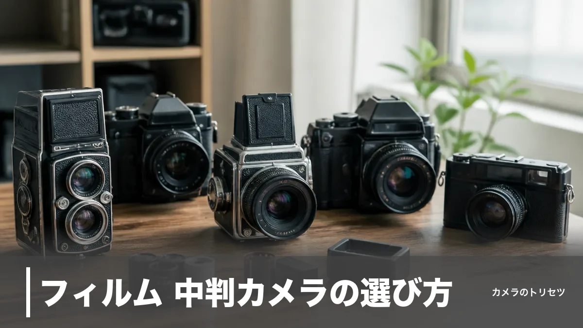 フィルム 中判カメラの選び方｜1コマ352円から始める645・6×6・6×7と名機6台比較のアイキャッチ画像