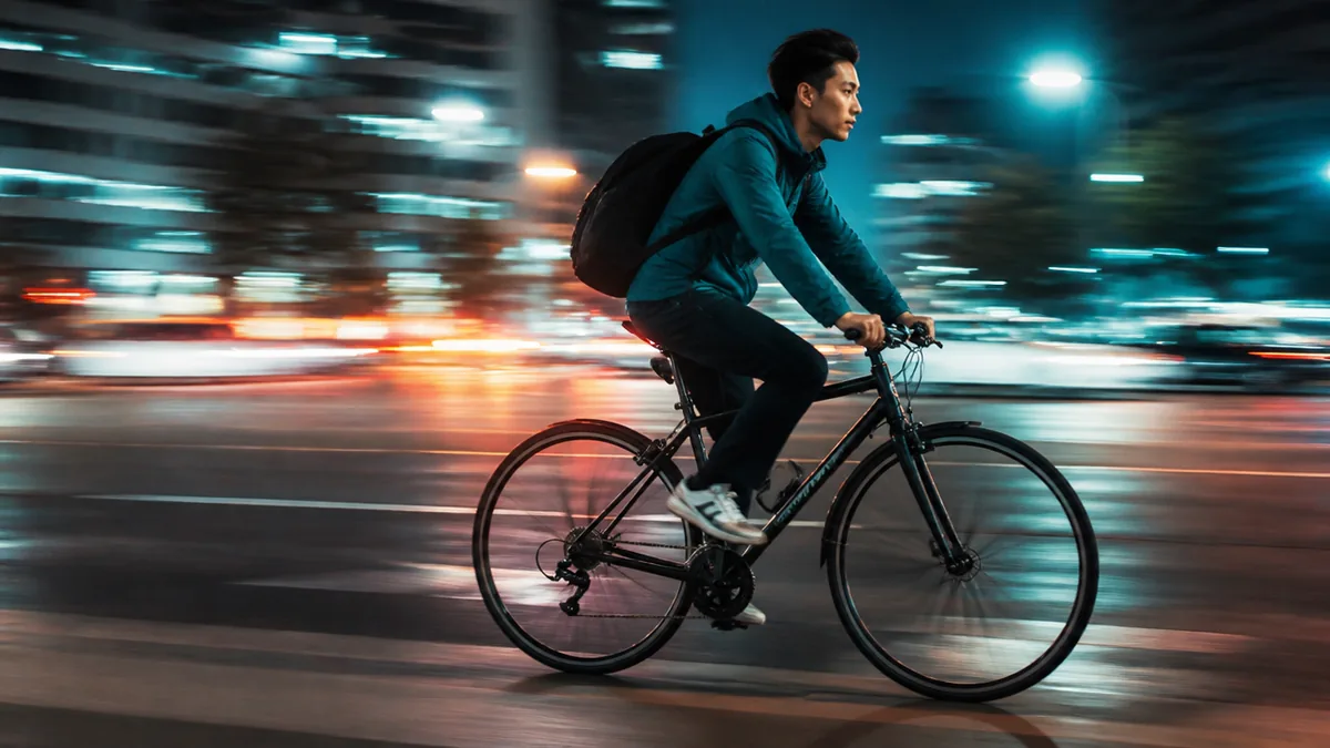 夜と動きを撮る:後幕シンクロとスローシンクロの解説画像