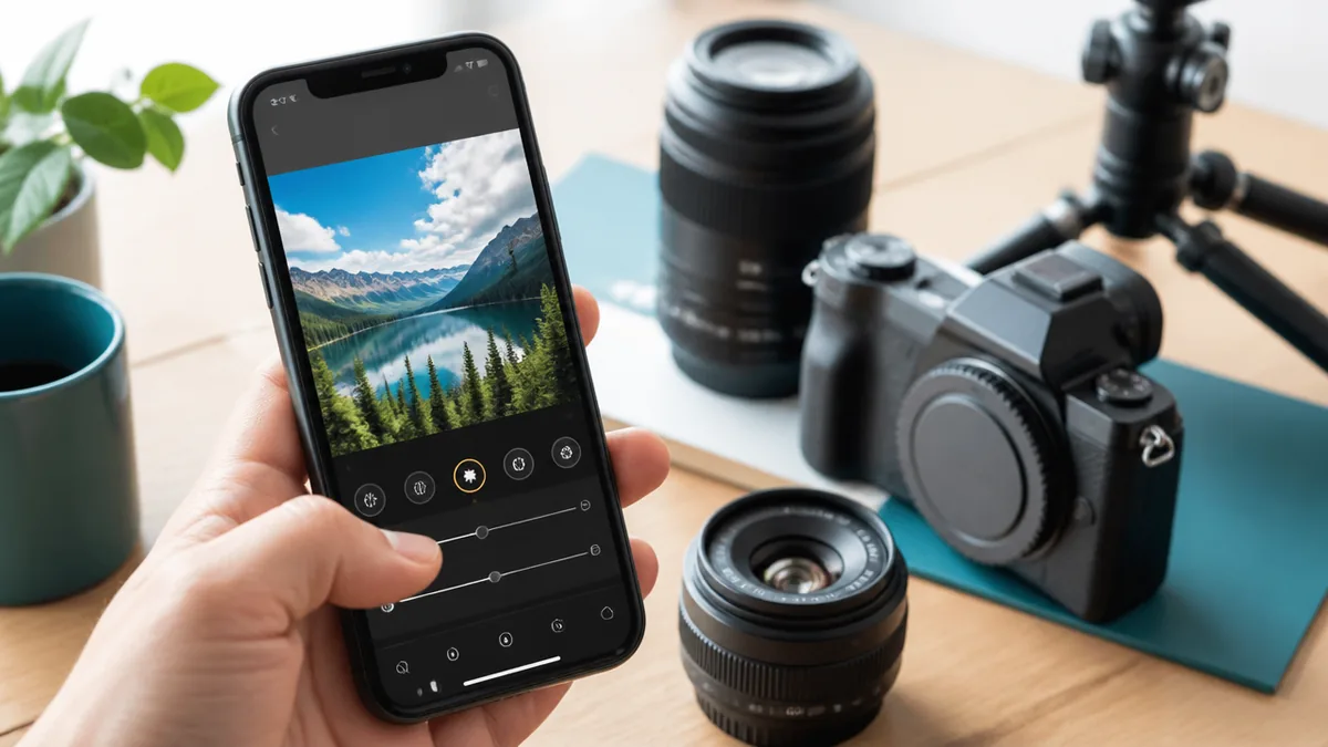 アイフォンの写真編集は、標準アプリの16項目から始めるのが近道の解説画像